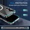 Clear Magnetic Case for all SAMSUNG Galaxy S25 series, S26 models & A17, with Ring Stand, Shock Absorbing Bumper, Fingerprint Resistant